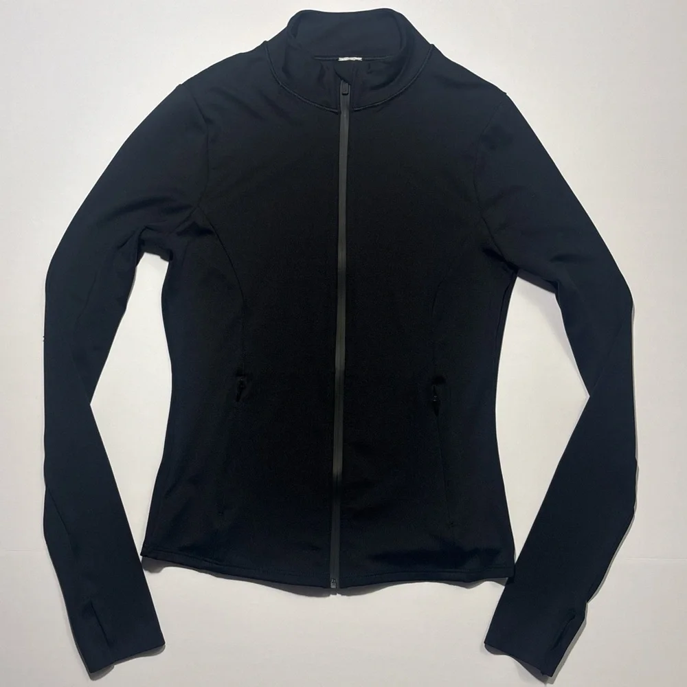 PINK Victoria’s Secret Black Full-Zip Athletic Jacket - Picture 4 of 9
